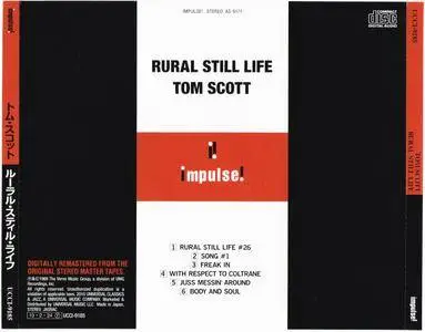 Tom Scott - Rural Still Life (1968) {2015 Japan Impulse! Classics 50 Series UCCI-9279}