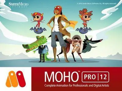 Smith Micro Moho (Anime Studio) Pro 12.0.0.20763 Portable (x64)