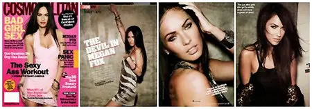 Megan Fox’s Cleavage In Cosmo