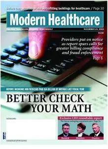 Modern Healthcare – November 23, 2009