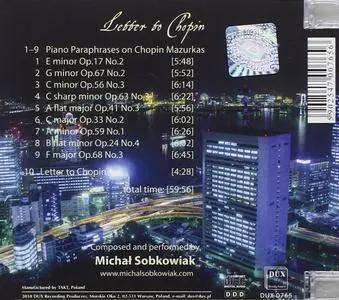 Michał Sobkowiak - Piano Paraphrases on Chopin Mazurkas (2017)