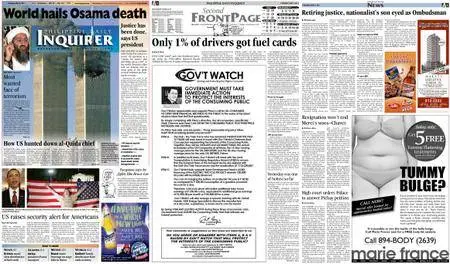 Philippine Daily Inquirer – May 03, 2011
