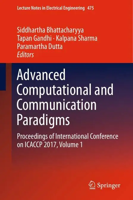 Advanced Computational and Communication Paradigms
