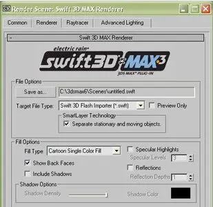 Electric Rain. Swift 3D MAX v3.0.173 Plugin for 3dsMax