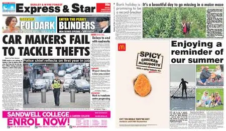 Express and Star Dudley and Wyre Forest Edition – August 24, 2019