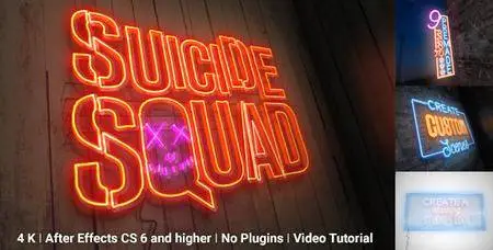 Neon Sign Kit With Photo Motion - Project for After Effects (VideoHive)