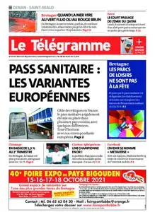 Le Télégramme Saint Malo – 28 juillet 2021