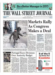 The Wallstreet Journal (Europe) January 03 2013
