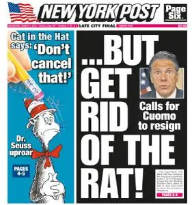 New York Post - March 3, 2021