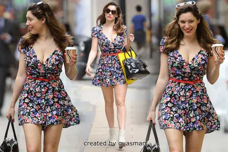 Kelly Brook - Out in London June 27, 2012