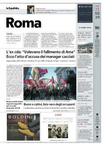 la Repubblica Roma - 21 Febbraio 2019