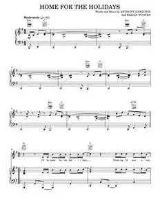 Home for the holidays - Eric Clapton (Piano-Vocal-Guitar)