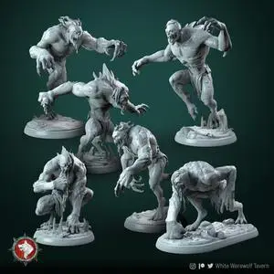 White Werewolf Tavern - Ghouls set 6