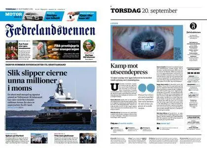 Fædrelandsvennen – 20. september 2018