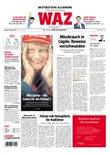 WAZ Westdeutsche Allgemeine Zeitung Duisburg-West - 22. Februar 2019