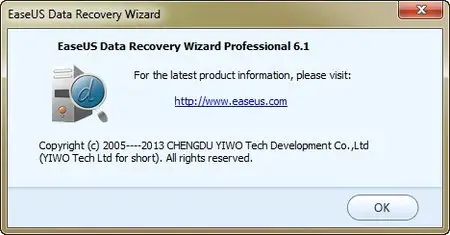 EaseUS Data Recovery Wizard Professional 6.1