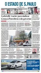 Jornal O Estado de São Paulo - 16 de setembro de 2014