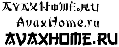 Chinese and Japanese Fonts