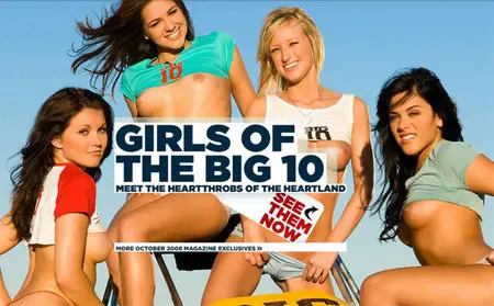 Girls Of The Big 10 - 2008