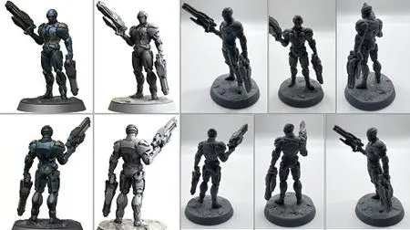 Sculpting Miniatures for Boardgames Using ZBrush