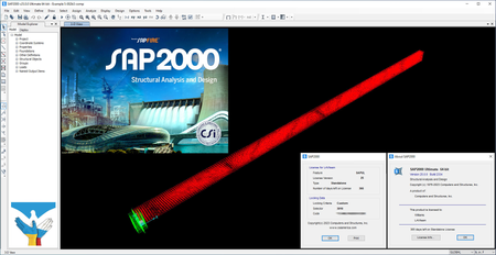 CSI SAP2000 25.0.0 (2334)