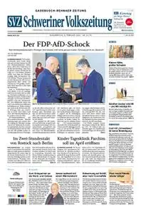 Schweriner Volkszeitung Gadebusch-Rehnaer Zeitung - 06. Februar 2020