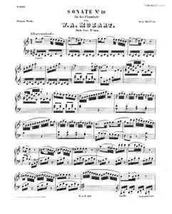 Piano Sonata No.10 in C major