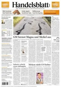 Handelsblatt vom 08.09.2009