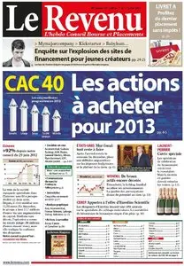 Le Revenu Hebdo Bourse 1208 - 11 au 17 Janvier 2013