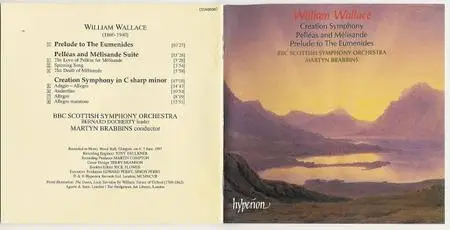William Wallace - Creation Symphony / Pelléas and Mélisande Suite / Prelude to The Eumenides - BBC Scottish Symph. Orch. - Brab