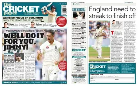 The Cricket Paper – August 04, 2019