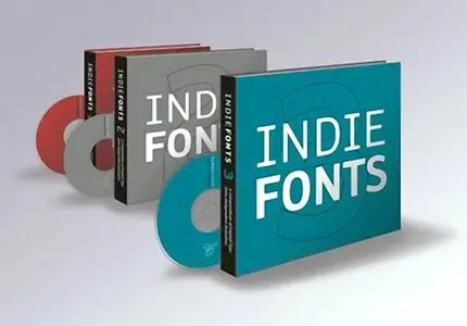 Indie Fonts 1, 2, 3 CDs (Full Pack)