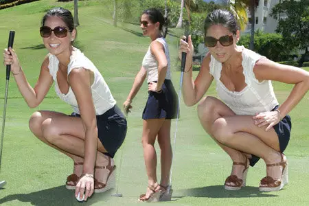 Olivia Munn - Hollywood Domino Golf Tournament in Puerto Rico 2011