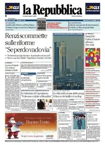 la Repubblica - 30 Dicembre 2015