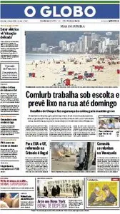 O Globo - 7 de março de 2014 - Sexta