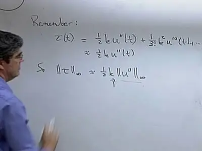 Applied Math 586: Numerical Analysis of Time Dependent Problems
