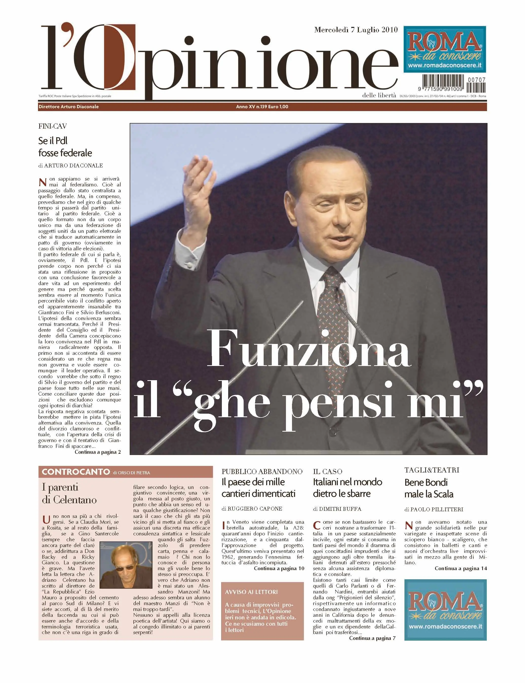 L'Opinione 07.07.2010