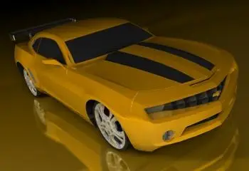 3D Car Model - Chevrolet Camaro