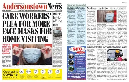 Andersonstown News – March 28, 2020