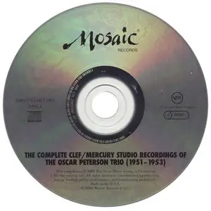 The Complete Clef / Mercury Studio Recordings Of The Oscar Peterson Trio (1951-53) [2008, 7CD Box Set, Mosaic Records] Restored