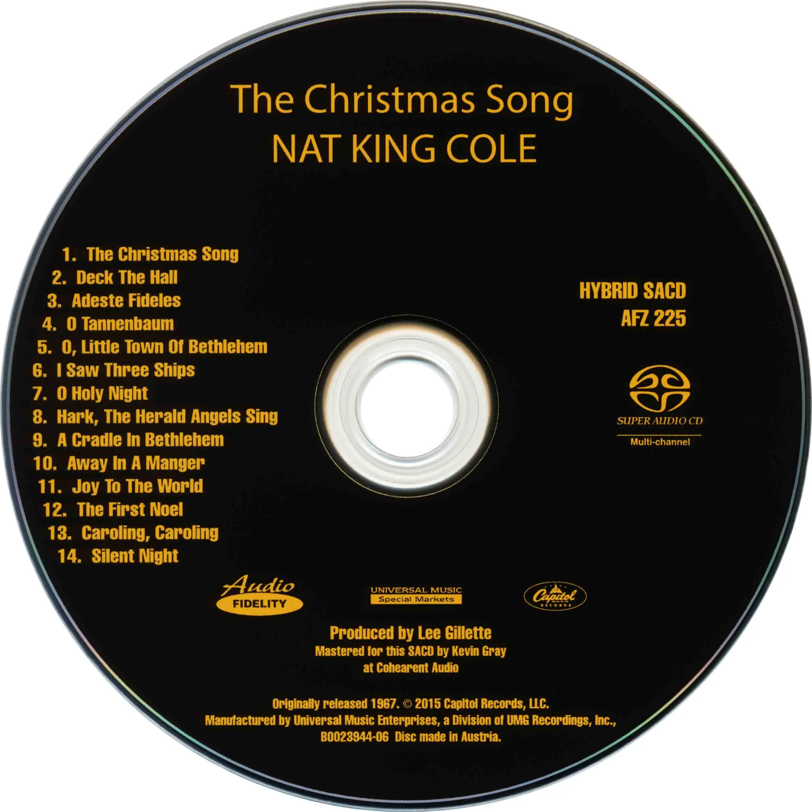 Nat King Cole - The Christmas Song (1967) 2015 Audio Fidelity / AvaxHome