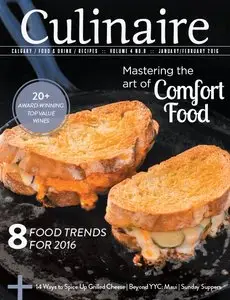 Culinaire Magazine - January-February 2016