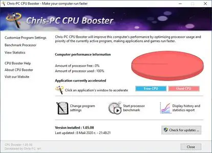 Chris-PC CPU Booster 1.19.15 Portable