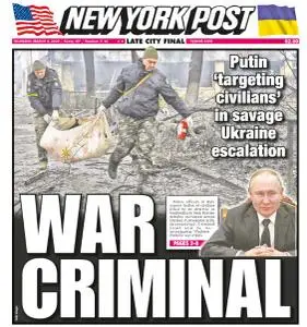 New York Post - March 3, 2022