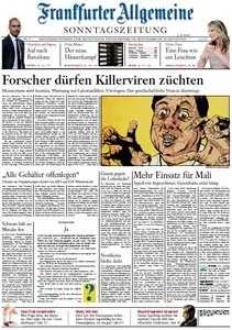 Frankfurter Allgemeine Zeitung am Sonntag, 20. Januar 2013