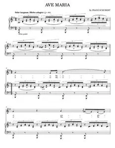 Ave Maria, D.839 - Franz Schubert (Piano Vocal)