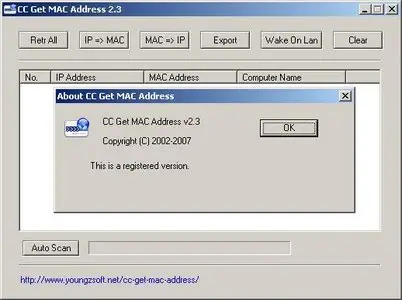 CC Get MAC Address 2.3 Full