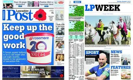 Lancashire Evening Post – November 04, 2017