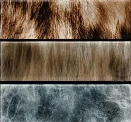 Hairs brushes for Photoshop