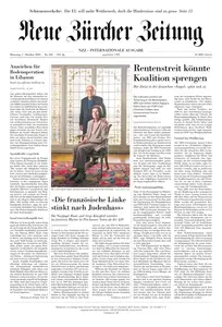 Neue Zurcher Zeitung International  - 01 Oktober 2024